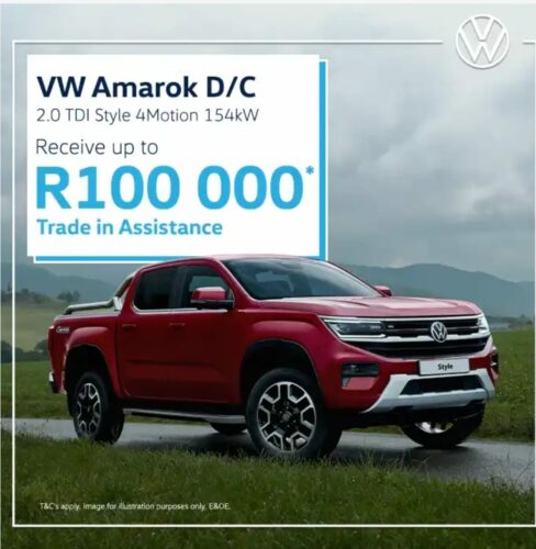 VW Amarok D/C Trade in Assistance Special Offer