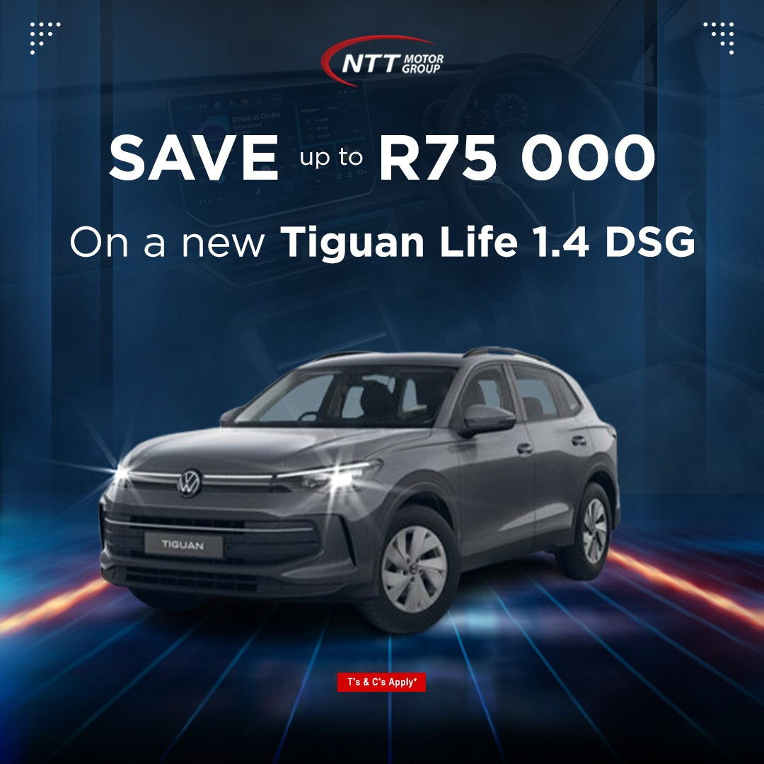 SAVE up to R75 000 image from NTT Volkswagen