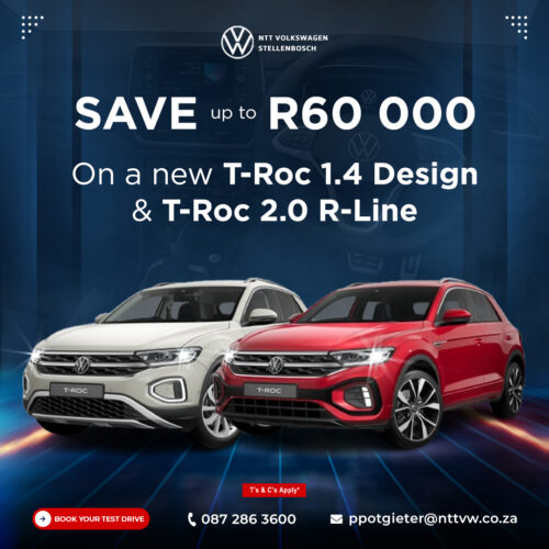 SAVE up to up to R60 000 image from NTT Volkswagen